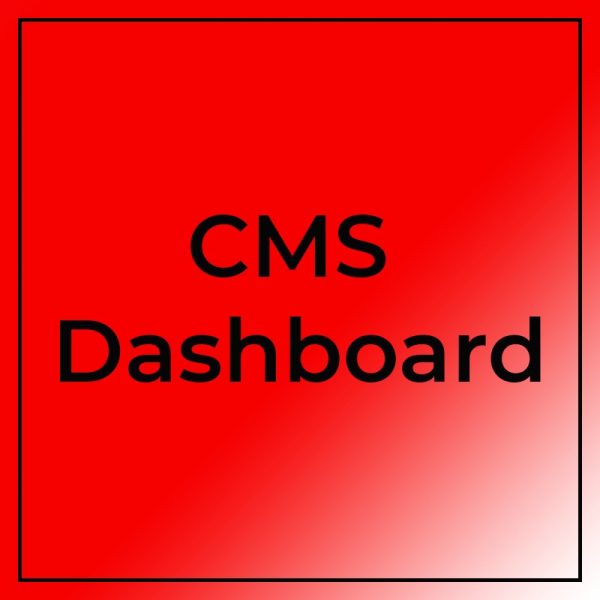 CMS dashboard website