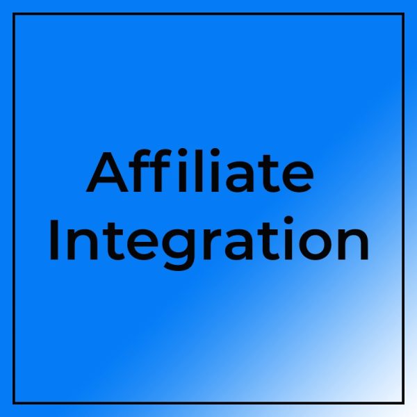 affiliate integration build your own website