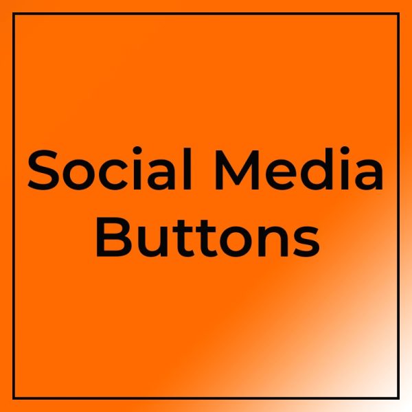social media buttons social media banners