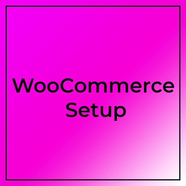 woocommerce setup